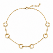 Load image into Gallery viewer, Polo Link Horse Bit Necklace

