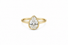 Load image into Gallery viewer, Pear Cut Bezel Ring
