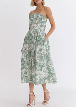 Load image into Gallery viewer, The Providence French Toile Maxi Dress
