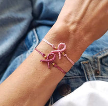 Load image into Gallery viewer, Breast Cancer Awareness Bracelet
