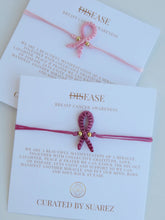 Load image into Gallery viewer, Breast Cancer Awareness Bracelet
