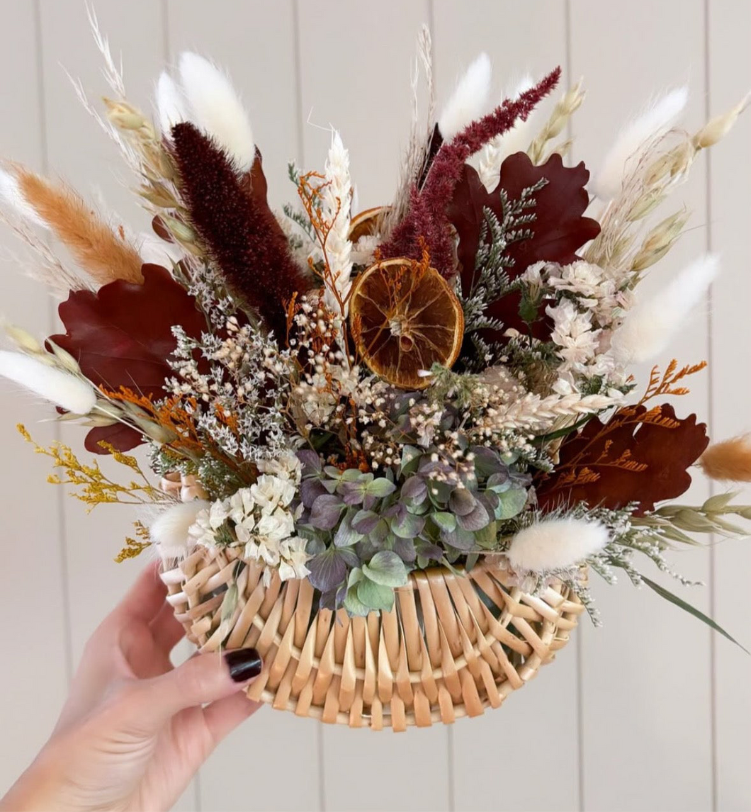 Fall Pocket Book Full of Flowers **PICKUP ONLY**