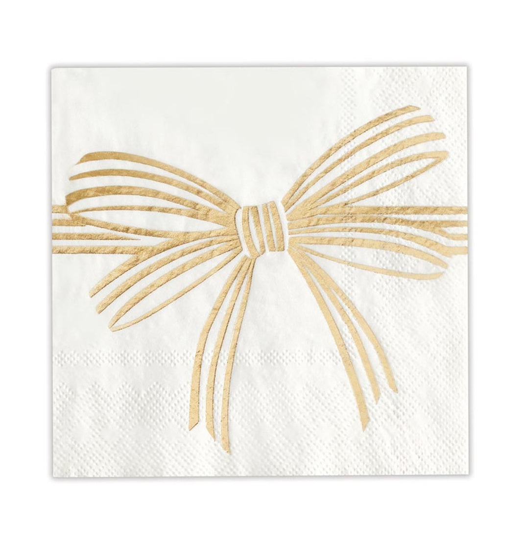 Pretty Little Bow Cocktail Napkins