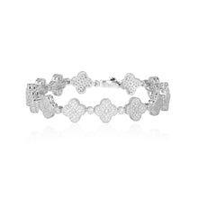 Load image into Gallery viewer, Gracie Clover Tennis Bracelet

