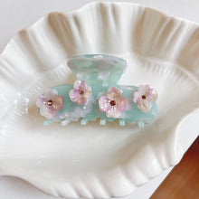 Load image into Gallery viewer, The PLP Garden Party Flower Hair Claw Clip
