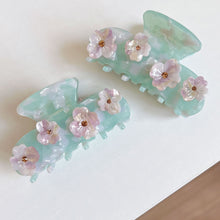 Load image into Gallery viewer, The PLP Garden Party Flower Hair Claw Clip
