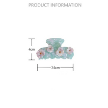 Load image into Gallery viewer, The PLP Garden Party Flower Hair Claw Clip
