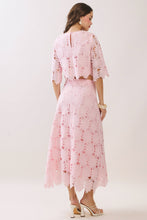Load image into Gallery viewer, The Pink Petals Floral Lace Set
