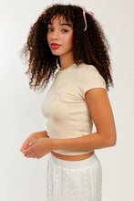 Load image into Gallery viewer, Pretty Little Bow Ribbed Cap Sleeve Top
