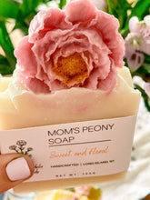Load image into Gallery viewer, Mom’s Peony Handmade Soap
