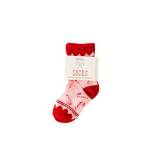 Load image into Gallery viewer, Matching Family Candy Cane Socks
