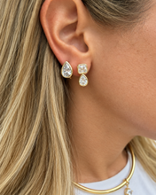 Load image into Gallery viewer, Belinda Bezel Drop Earrings
