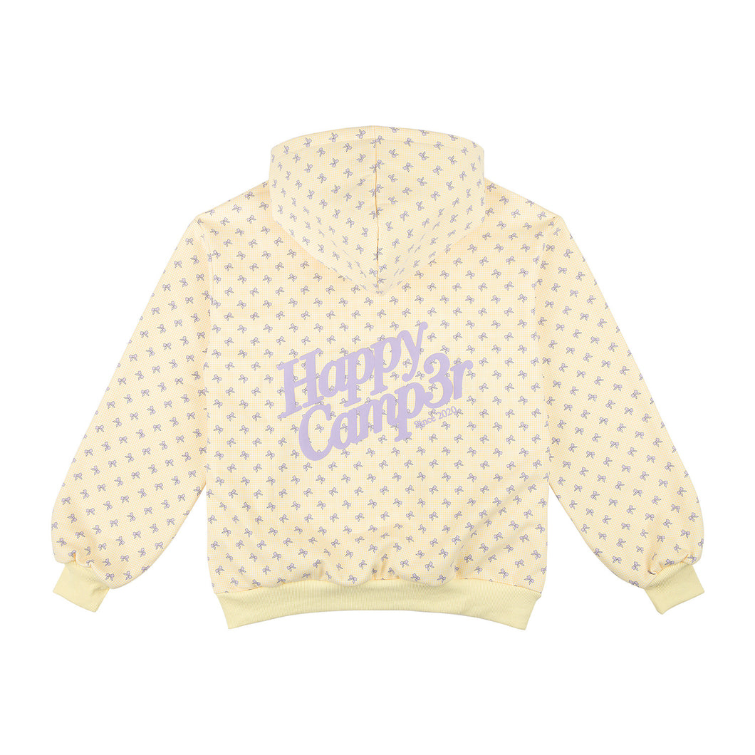 Lavender Bows Hoodie Sweatshirt