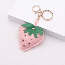 Load image into Gallery viewer, Pretty Little Strawberry Keychain/Bag Charm
