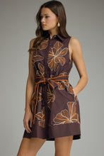 Load image into Gallery viewer, The Napa Bloom Brown Dress
