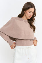 Load image into Gallery viewer, The Sonoma Cape Knit Sweater
