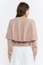 Load image into Gallery viewer, The Sonoma Cape Knit Sweater
