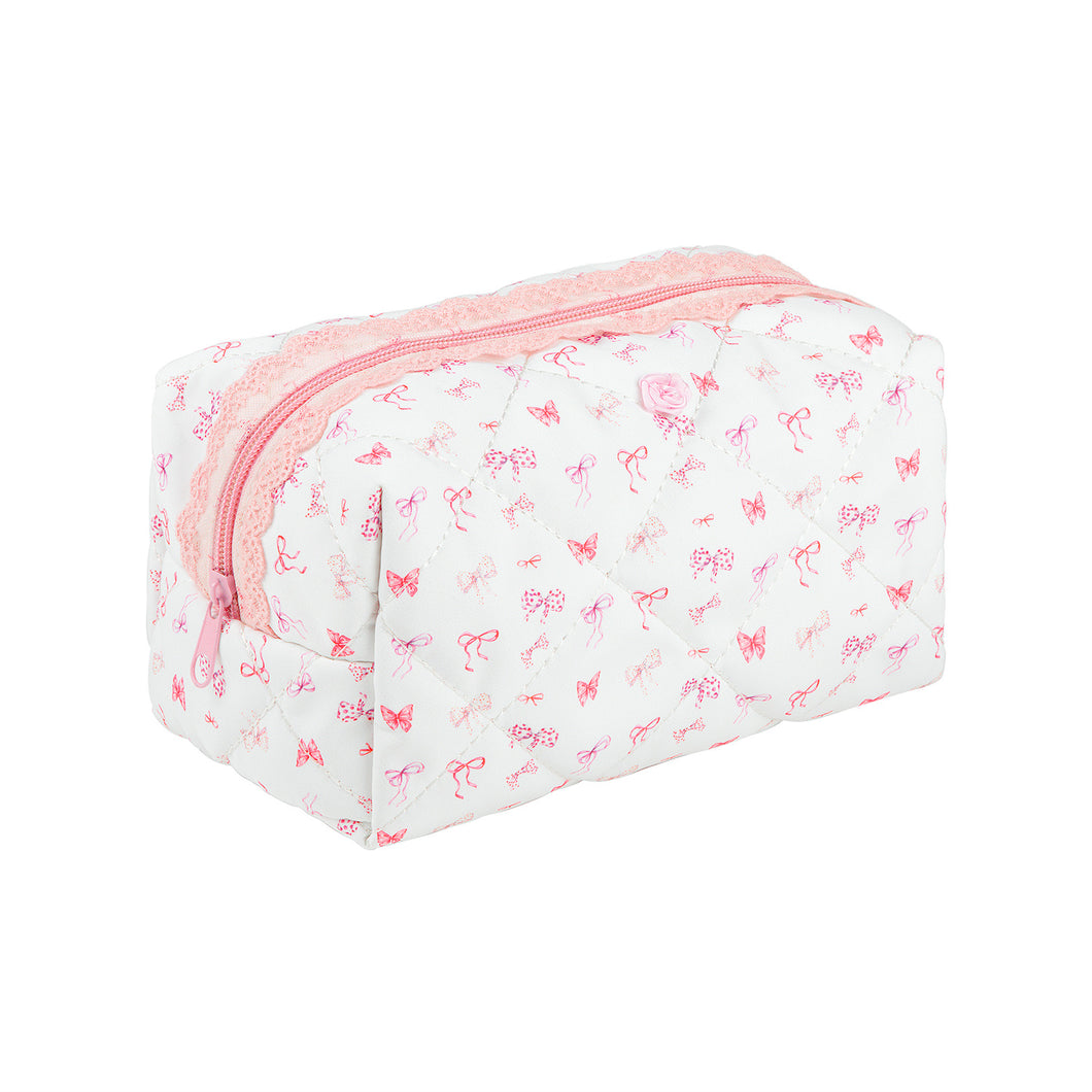 Pink Bows Zip Pouch