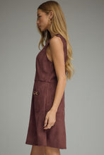 Load image into Gallery viewer, The Merlot Equestrian Mini Dress
