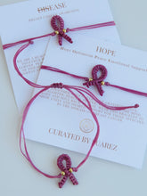 Load image into Gallery viewer, Breast Cancer Awareness Bracelet
