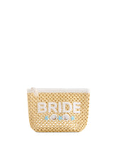 Load image into Gallery viewer, "Bride" Shell Zip Pouch
