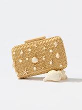 Load image into Gallery viewer, Oria Seashell Minaudière Clutch
