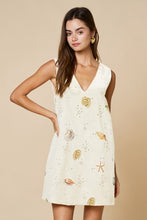 Load image into Gallery viewer, Beach Motif Shift Dress **PREORDER**
