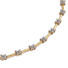 Load image into Gallery viewer, Davina Studded Diamond Bracelet Bangle
