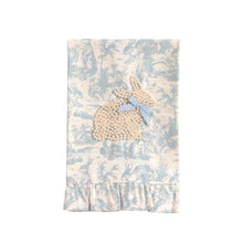 Load image into Gallery viewer, Pearl Bunny Toile Kitchen Towel
