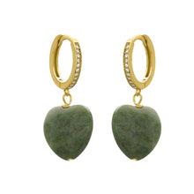 Load image into Gallery viewer, Jade Noa Huggie Earrings
