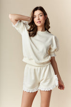 Load image into Gallery viewer, Pretty Little Eyelet Trim Quilted Set
