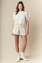 Load image into Gallery viewer, Pretty Little Eyelet Trim Quilted Set

