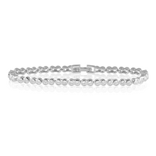 Load image into Gallery viewer, Bezel Tennis Bracelet
