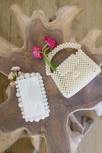 Load image into Gallery viewer, The PLP Pearl Beaded Top Handle Bag
