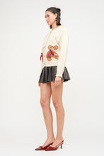 Load image into Gallery viewer, The Pretty Little Teddy Bear Cardigan Sweater
