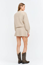 Load image into Gallery viewer, Beau Natural Cozy Knit Sweater Set

