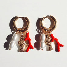 Load image into Gallery viewer, Capri Coast Charm Earrings
