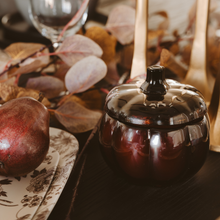 Load image into Gallery viewer, Hello Fall Pumpkin Jar 20oz Soy Candle
