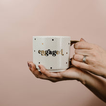 Load image into Gallery viewer, Engaged Gold Tile Coffee Mug
