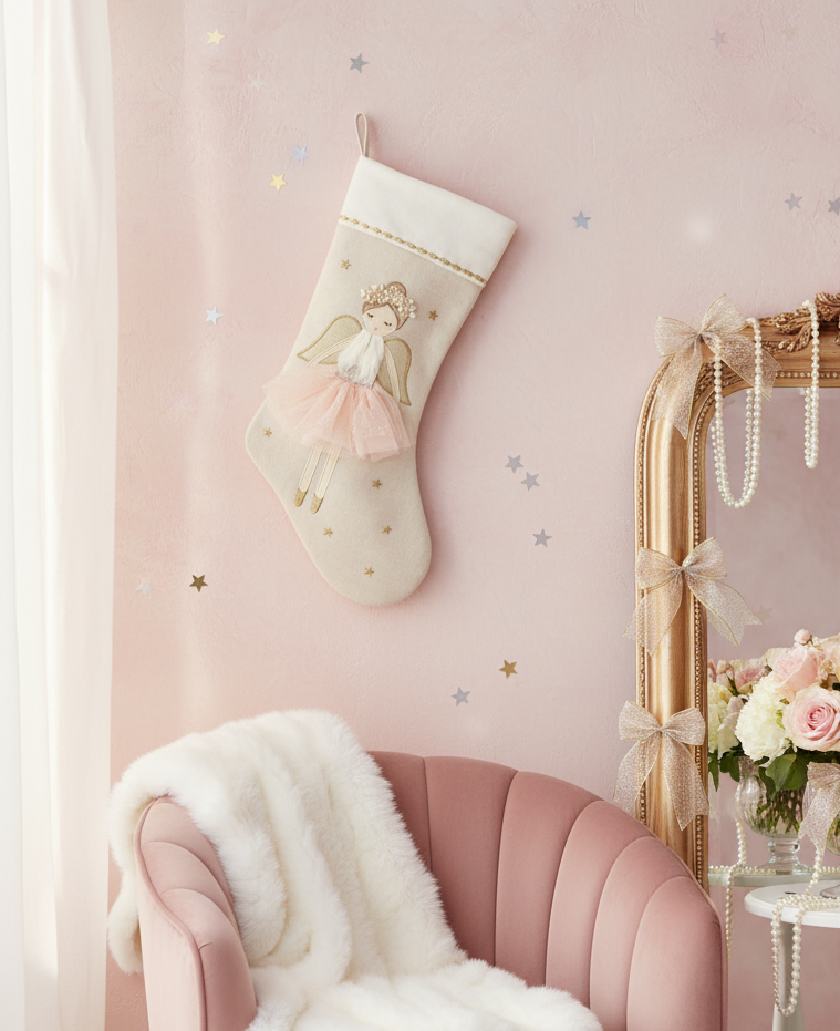 Anna Angel Christmas Stocking