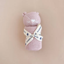 Load image into Gallery viewer, Blush Bear Organic Cotton Lovey
