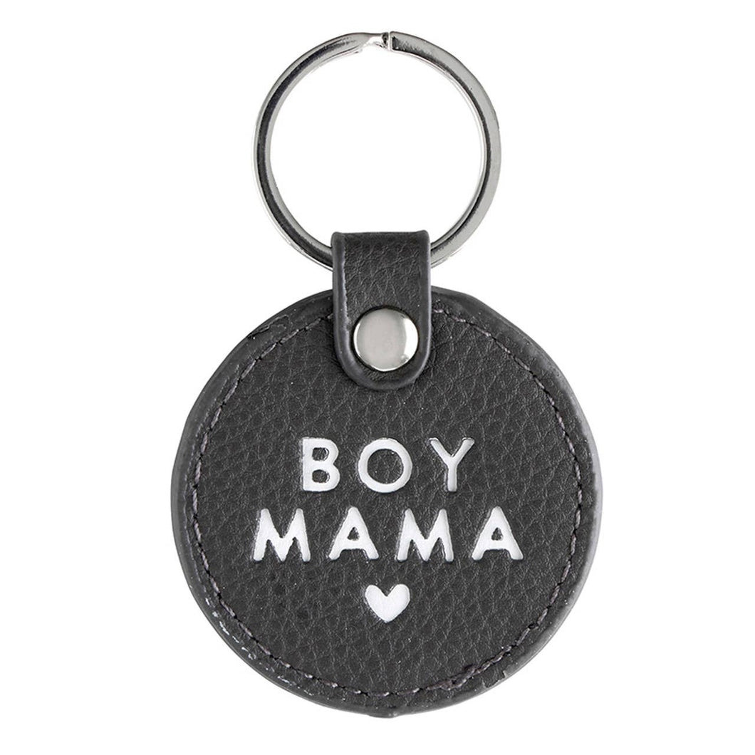 Boy Mama Key Tag Keychain