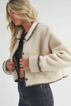 Load image into Gallery viewer, Cozy Cropped Sherpa Jacket
