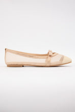Load image into Gallery viewer, Florence Mesh Bow Flats
