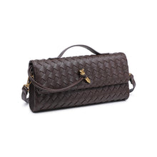 Load image into Gallery viewer, Ada Top Handle Woven East West Clutch Crossbody
