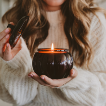 Load image into Gallery viewer, Hello Fall Pumpkin Jar 20oz Soy Candle
