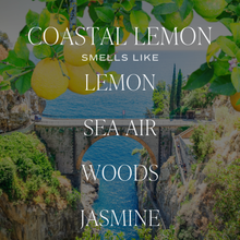 Load image into Gallery viewer, Coastal Lemon Soy Candle
