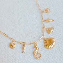 Load image into Gallery viewer, Coastal Seaside Charm Necklace
