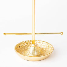 Load image into Gallery viewer, Gold Bow Jewelry Holder
