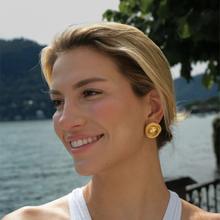 Load image into Gallery viewer, Vintage Twisted Round Stud Statement Earrings
